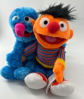 Soma Sesamstrasse Kuscheltier Plüsch Figur 45 cm Plüschtier Stofftier kuschelweich ab den ersten Lebensmonaten geeignet als Geschenk (Grobi)