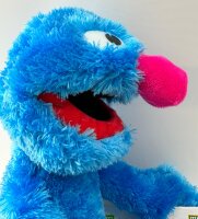 Soma Sesamstrasse Kuscheltier Plüsch Figur 45 cm Plüschtier Stofftier kuschelweich ab den ersten Lebensmonaten geeignet als Geschenk (Grobi)