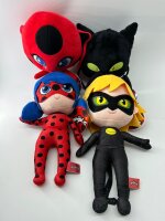 Miraculous Ladybug Cat Noir Plagg Tikki  Kwami Lifesize Plagg Kuscheltier Plüsch Plüschtier (Miraculous Plagg 30 cm)