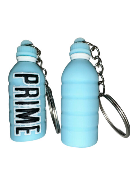 Soma Schlüsselanhänger Mini Anhänger Geschenk Cartoon Schlüsselanhänger Silikon Schlüsselanhänger für Handyhülle Charme Rucksack Geschenk (Fitness Drink Flasche blau)