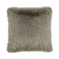 Heckett and Lane  Perle Pillow 48X48 Real Taupe Fur...