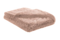 Heckett and Lane  Perle Plaid 140x200 Shady Pink Fur Shady-Pink