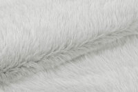Heckett and Lane  Perle Plaid 140x200 Silver Grey Fur Silver-Grey