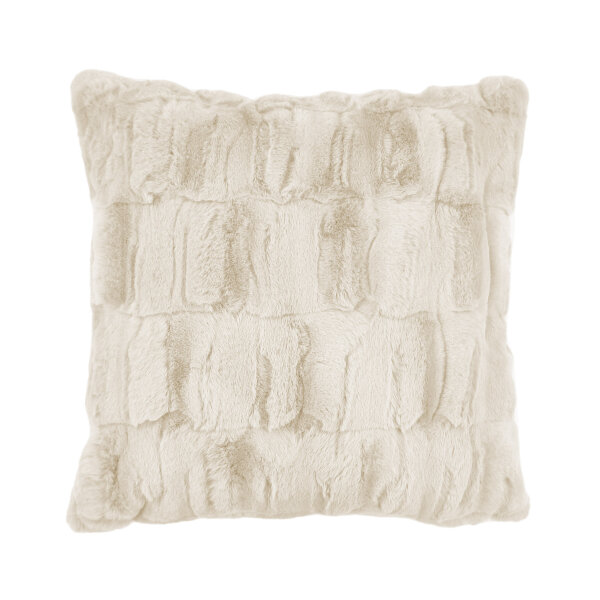 Heckett and Lane  Delphi Pillow 48X48 Sandy Beige Fur Sandy-Beige