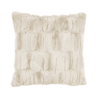 Heckett and Lane  Delphi Pillow 48X48 Sandy Beige Fur...