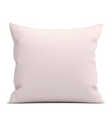 Yellow Perkal Percale Kissenbezug 80x80 Cloud Pink Uni...