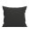 Yellow Perkal Percale Kissenbezug 80x80 Volcano Black Uni Volcano-Black