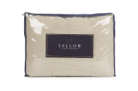 Yellow  ICA Bettüberwurf  180X260 Moon Sand Uni Moon-Sand