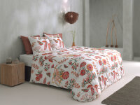 Zo!Home Mako Satin Shenell Bettwäsche 135 Multi Flowers Multi 1 Bettbezug 135x200cm + 1 Kissenbezug 80x80cm