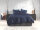 Zo!Home Mako Satin Satinado Bettwäsche 200 Navy Blue Uni Navy-Blue 1 Bettbezug 200x200cm + 2 Kissenbezug 80x80cm