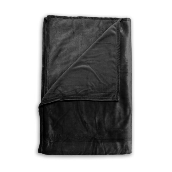 Zo!Home  Cara Plaid 140x200 Deep Black Uni Deep-Black