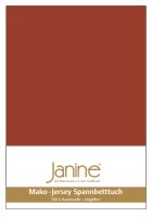 Janine Mako-Feinjersey, 100% Baumwolle Spannbettlaken...