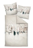 Janine Mako-Satin Bettwäsche 155X220,80x80 2 teilig...