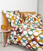 Janine Mako-Satin Bettwäsche 155X220,80x80 2 teilig...