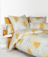 Janine Edelflanell Bettwäsche 155X220,80x80 2 teilig...