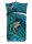 HIP Biber Bettwäsche 155 X 220 cm + 1 x 80 X 80 cm Alvise blau