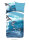 Pure Renforcé  Bettwäsche 135 X 200 cm + 1 x 80 X 80 cm Jump blau