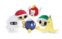 Soma Yoshi Drache Mario, Luigi, Donkey Kong, Toad Pilz Plüschfigur, 30cm, kuschelweich Dinosaurier, Kuscheltier, ab den ersten Lebensmonaten geeignet (Mario Kart BOB-OMB 30 cm)