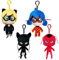 Miraculous Ladybug Cat Noir Plagg Tikki  Kwami Lifesize Plagg Kuscheltier Plüsch Plüschtier (Miraculous Ladybug 18 cm)