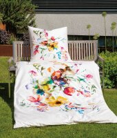 Janine Mako-Satin Bettwäsche 155X220,80x80 3 teilig...