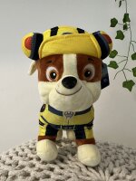 Plüsch Paw Patrol Kuscheltier Paw Patrol Plüschtier 27 cm Paw Patrol Rubble gelb