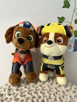 Plüsch Paw Patrol Kuscheltier Paw Patrol Plüschtier 27 cm Paw Patrol Zuma orange