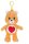 Glücksbärchi Kuscheltier Care Bears Plüsch Plüschfigur Teddybär Stofftier Glücksbärchen für Kinder Geheimnis Bärchi braun Bagclip 14 cm