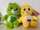 Glücksbärchi Kuscheltier Care Bears Plüsch Plüschfigur Teddybär Stofftier Glücksbärchen für Kinder Geheimnis Bärchi braun Bagclip 14 cm