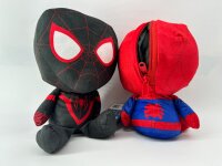 Reversible Rainbow Kuscheltier Wende Plüschtier groß 30 cm doppelseitiger Flip Spielzeug Geschenkidee Marvel Wende Kuscheltier 30 cm Spiderman Miles Moralis