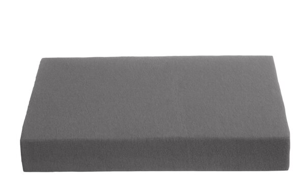 Ambiante Spannbettlaken AMBIANTE Jersey HL_Anthracite_NL_UV_90 x 200 cm HH: 30 cm 90 x 200 cm Steghöhe: 30 cm 1 Spannbettlaken
