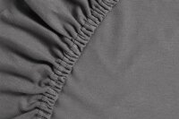 Ambiante Spannbettlaken AMBIANTE Jersey HL_Anthracite_NL_UV_90 x 200 cm HH: 30 cm 90 x 200 cm Steghöhe: 30 cm 1 Spannbettlaken