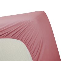 Ambiante Spannbettlaken Cotton Uni HL_Pink_UV_UV_90x200...