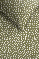 Ambiante Bettwäsche Harley_Olive Green_DE_UV_155x220 155 x 220 cm + 1x 80 x 80 cm 1 Bettbezug, 1 Kissenbezug