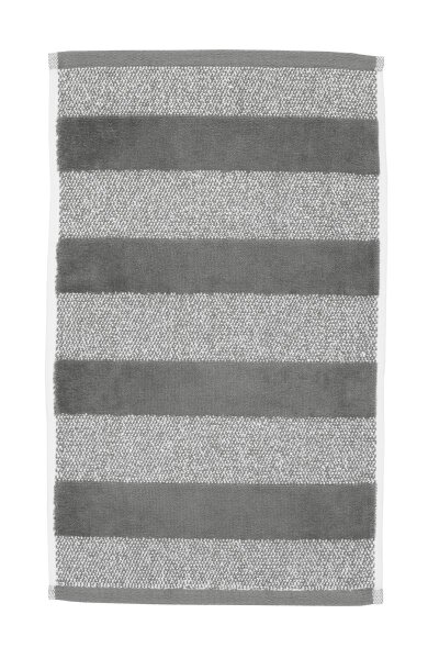 Beddinghouse Gästehandtuch Sheer Stripe_Anthracite_UV_UV_30x50 30 x 50 cm 1 Gästehandtuch