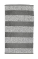 Beddinghouse Gästehandtuch Sheer Stripe_Anthracite_UV_UV_30x50 30 x 50 cm 1 Gästehandtuch