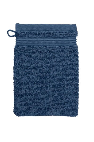 Beddinghouse Waschlappen Sheer_Dark Blue_UV_UV_16x22 16 x 22 cm 3 x Waschlappen