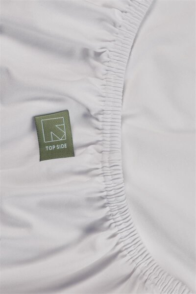 Beddinghouse Spannbettlaken Organic Lycra HL_White_UV_UV_70/80x200/220 70/80 x 200/220 cm Pocket depth: 40 cm 1 Spannbettlaken