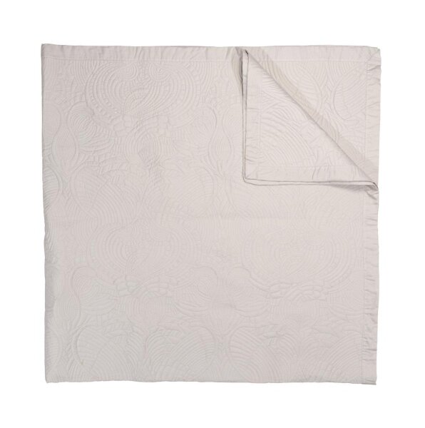 Beddinghouse Tagesdecke Dodo Pavone Bedspread_Ivory_UV_UV_260x260 260x260 cm / 102x102 Inch 1 Tagesdecke