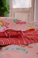 Pip Studio Kissenbezug Jambo Flower_Pink_DE_UV_80x80 80 x...