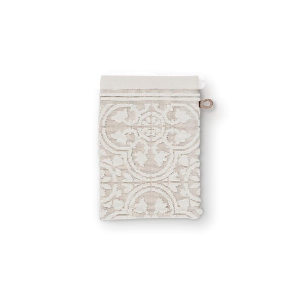 Pip Studio Waschlappen Tile de Pip_Khaki_UV_UV_16x22 16 x 22 cm 3 x Waschlappen