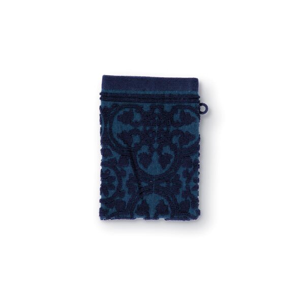 Pip Studio Waschlappen Tile de Pip_Dark Blue_UV_UV_16x22 16 x 22 cm 3 x Waschlappen