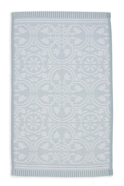 Pip Studio Gästehandtuch Tile de Pip_Light Blue_UV_UV_30x50 30 x 50 cm 1 Gästehandtuch