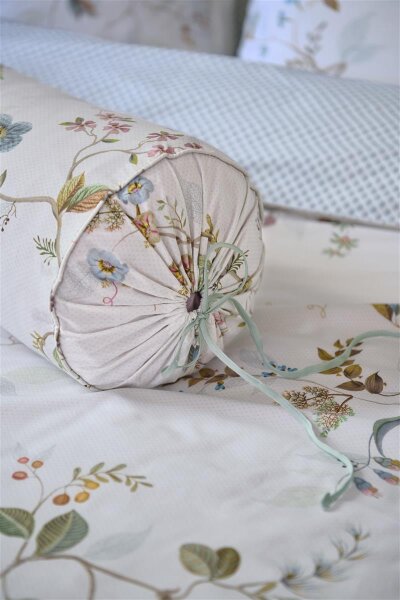 Pip Studio Dekokissen Kawai Flower Roll Cushion_White_UV_UV_22x70 22 x 70 cm 1 Zierkissen