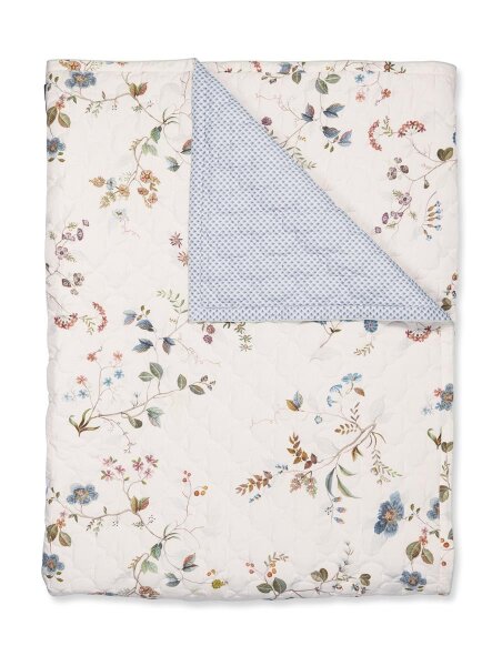 Pip Studio Tagesdecke Kawai Flower Quilt_White_UV_UV_270x260 270 x 260 cm 1 Tagesdecke