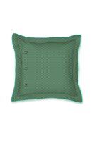 Pip Studio Dekokissen Cece Fiore Square Cushion_Green_UV_UV_45x45 1x 45x45 cm 1 Zierkissen