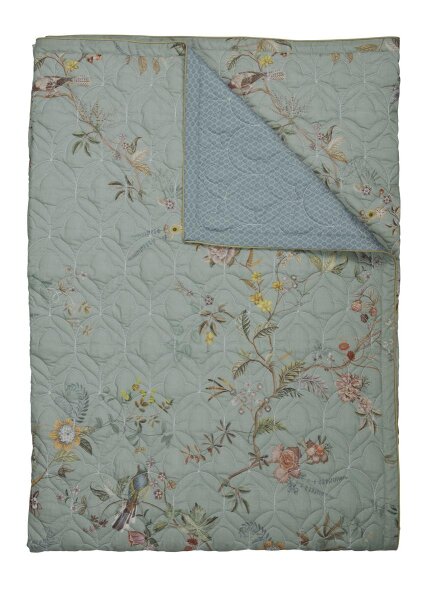 Pip Studio Tagesdecke Autunno Quilt_Light Blue_UV_UV_180x260 1x 180x260 cm 1 Tagesdecke