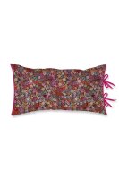 Pip Studio Dekokissen Tutti i Fiori Cushion_Dark Red_UV_UV_35x60 35 x 60 cm 1 Zierkissen