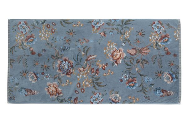 Pip Studio Duschtuch Secret Garden_Blue_UV_UV_70x140 70 x 140 cm 1 Duschtuch