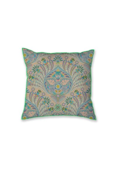 Pip Studio Dekokissen Alba Square Cushion_Blue_UV_UV_45x45 1x 45x45 cm 1 Zierkissen