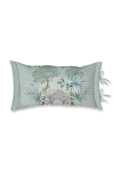 Pip Studio Dekokissen Zubieta Cushion_Blue_UV_UV_35x60 35 x 60 cm 1 Zierkissen